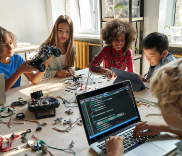 learners , laptops , assembled tech products
