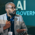 leadership presenting ai ethics tips for workplace learning