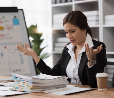 better business management to avoid a pile of documents