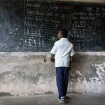 budget cuts is disrupting South African education classroom